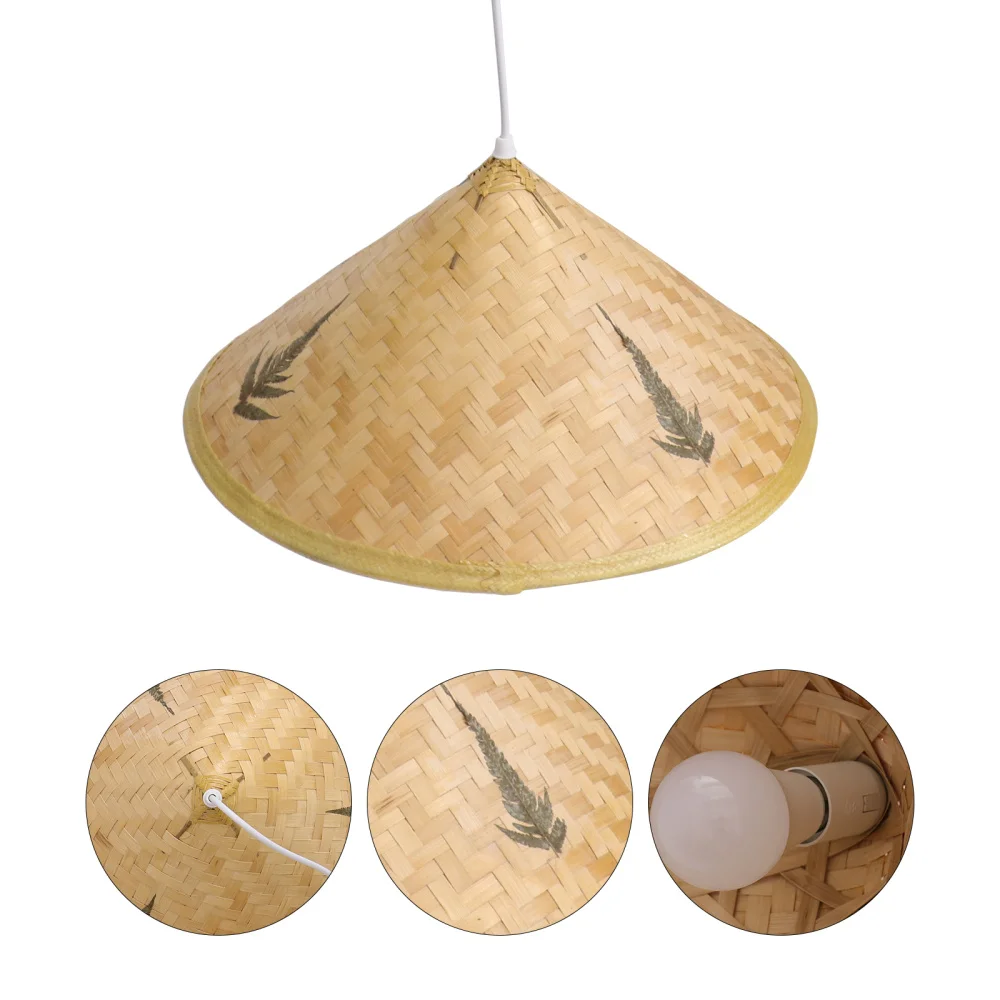 

1pc Countryside Style Rope Chandelier Cover Lamp Shade for Restaurant Cafe Bar