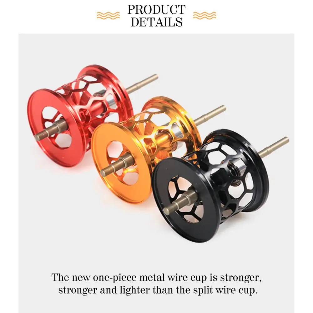 Рыболовная Низкопрофильная катушка полностью Металлическая для ремонта