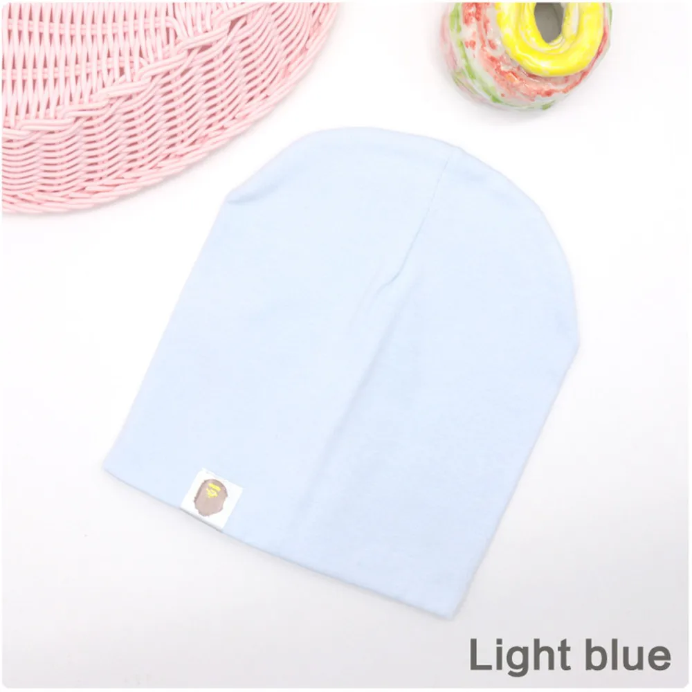 

Children's Hat Pure cotton Beanie Hat Without Brim Winter Elastic Hat Wearable For Boys And Girls