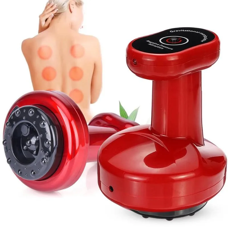 

Electric Vacuum Cupping Body Massager Suction Scraping Cup Fat Removal Acupoint Detoxifies Massage Intensity 2 Levels