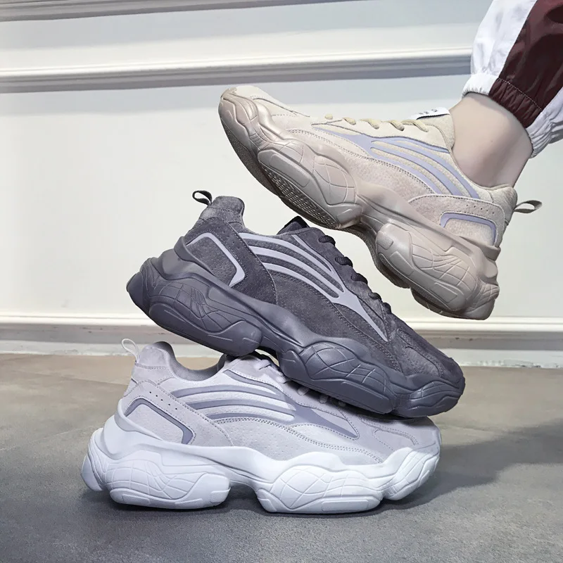 Из плотной ткани модное ультра светильник Для мужчин s дышащие Сникеры кроссовки