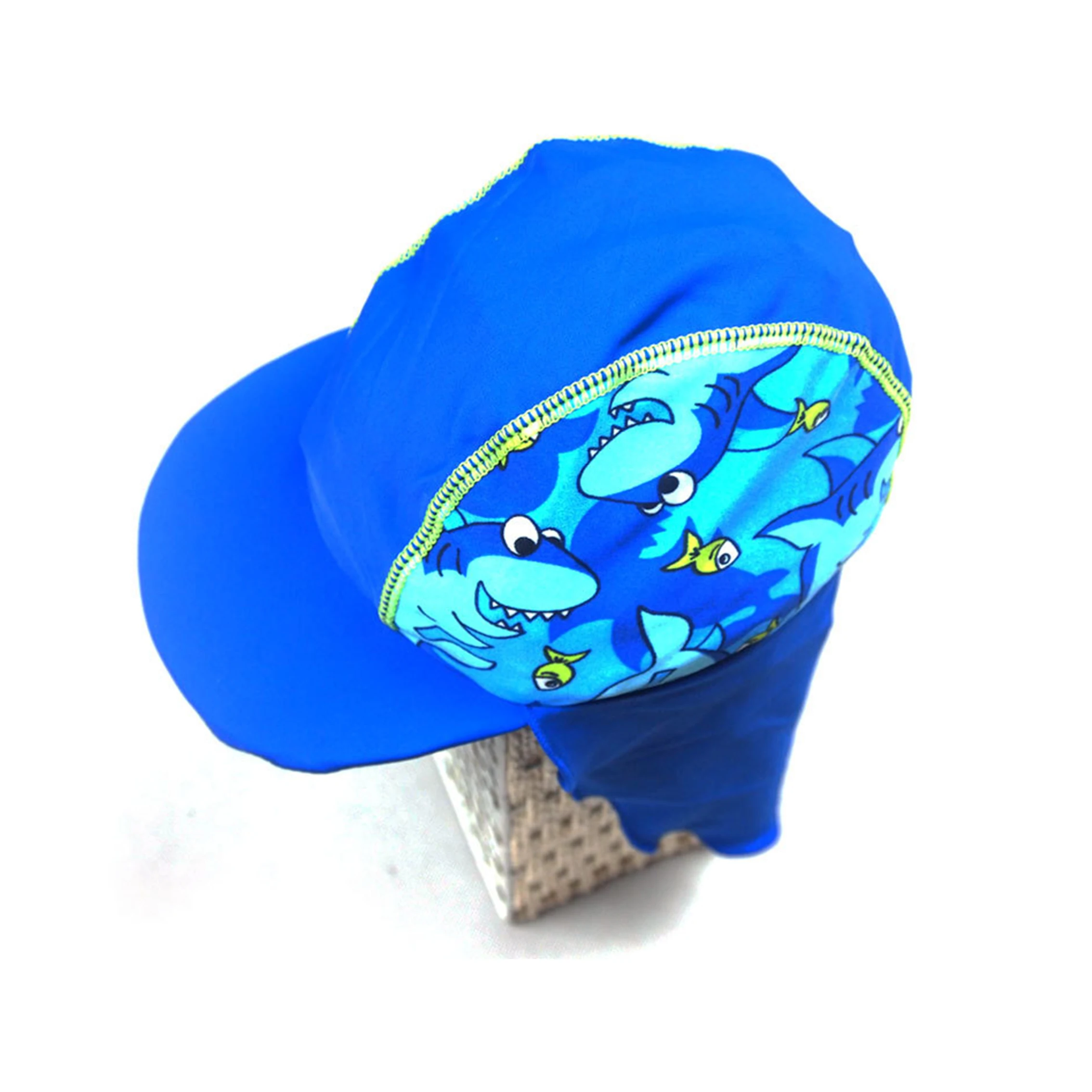 Летняя пляжная кепка для детей 3-10 лет детская шапка с УФ-вырезом плавания