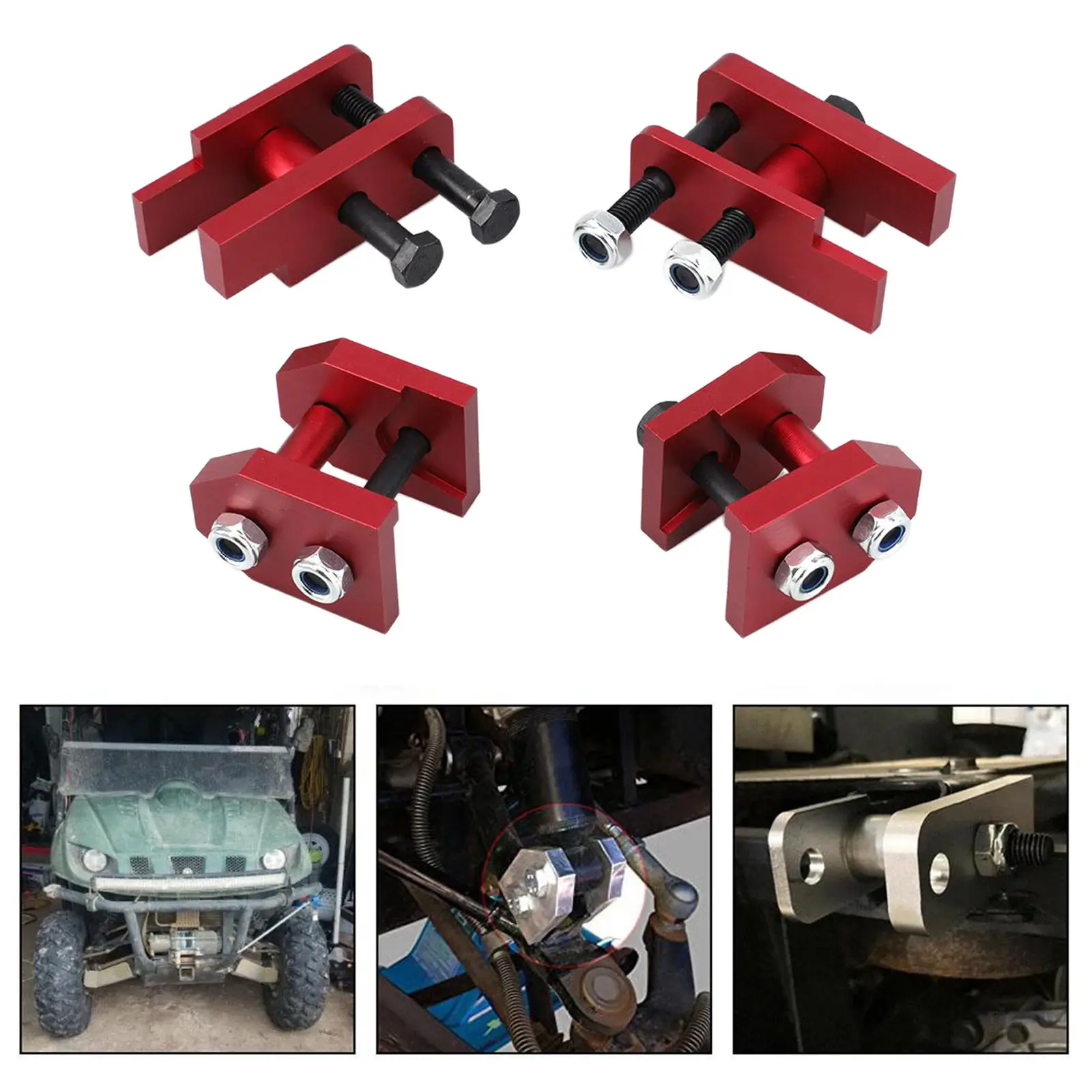

2 inch Full Lift Kit for Yamaha Rhino 450 660 700 2004-2009 Sport or SE, Placement on Vehicle:Left, Right, Front, Rear