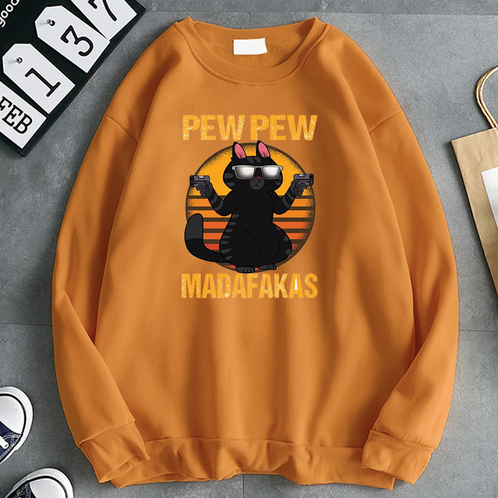 

Мужской свитшот Pew Madafakas, мягкий мужской свитшот с длинным рукавом и рисунком в стиле эмблемы аниме