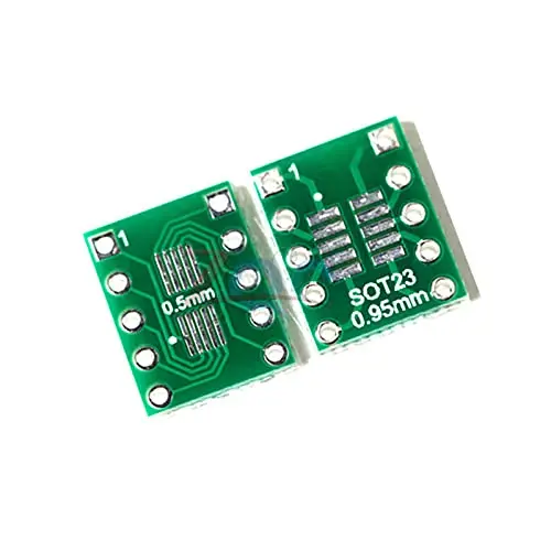20 шт. SOT23 SOP10 MSOP10 Umax SOP23 к DIP10 Pinboard SMD для DIP адаптерной пластины 0 5 мм/0 95 мм до 2 54 Pin PCB