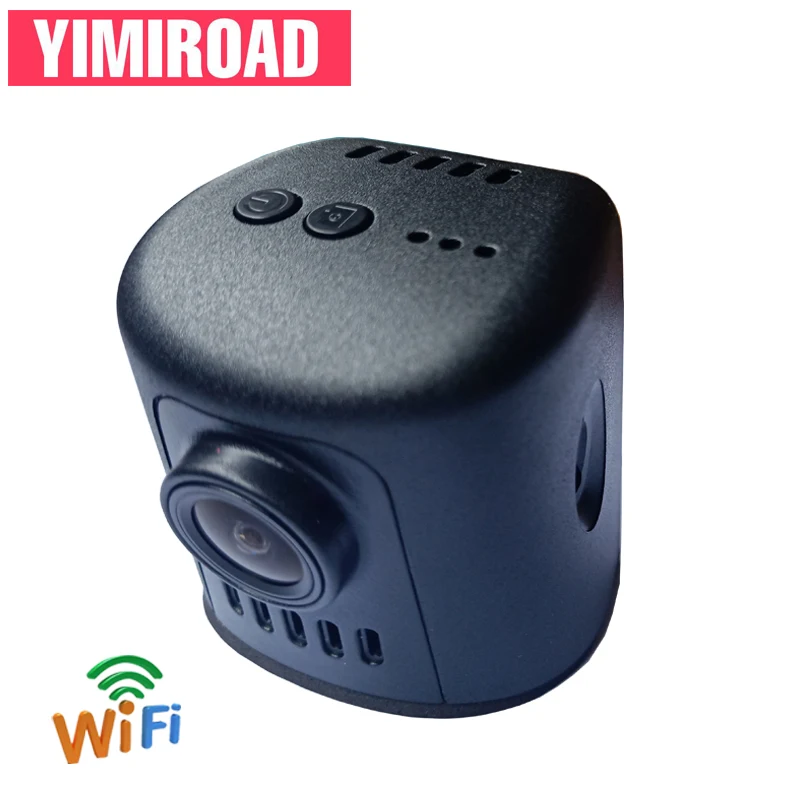 YIMIROAD HiSilicon Hi3516 AD12-E Wi-Fi Видеорегистраторы для автомобилей Камера авто камера приборной панели для Audi A3 A4 A5 Q2 Q5 Q7 и формирующая листы для кровли 4 м Q8 TT