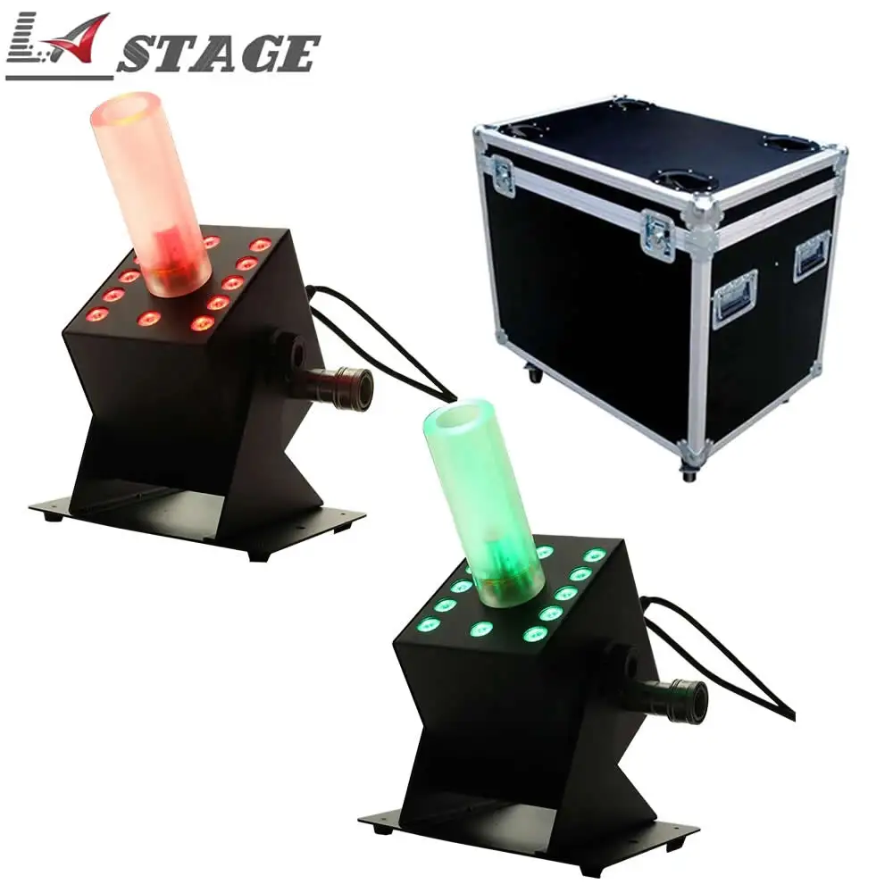 Бесплатная доставка 2 шт./лот сценический красочный эффект 12x3 Вт RGB 3 в 1 молочно