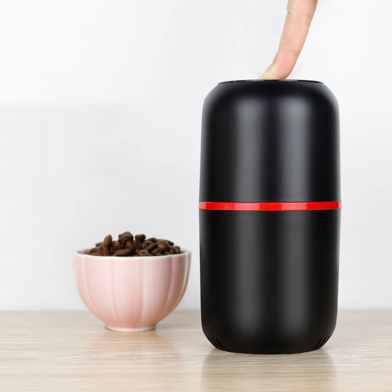 Портативный Кофе шлифовальный станок Электрический фасоли гайка травы