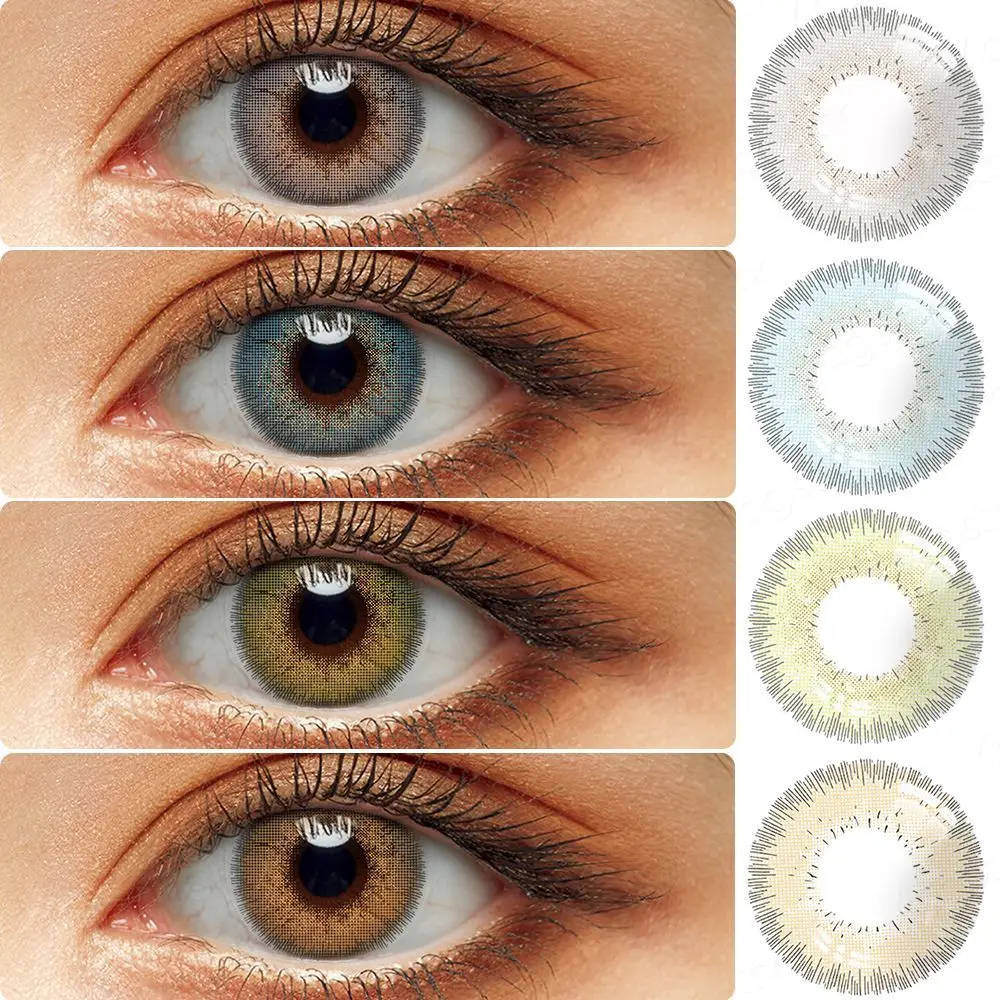 Магистр гламур серии Цвет ed контактные линзы ежегодно украшение для глаз