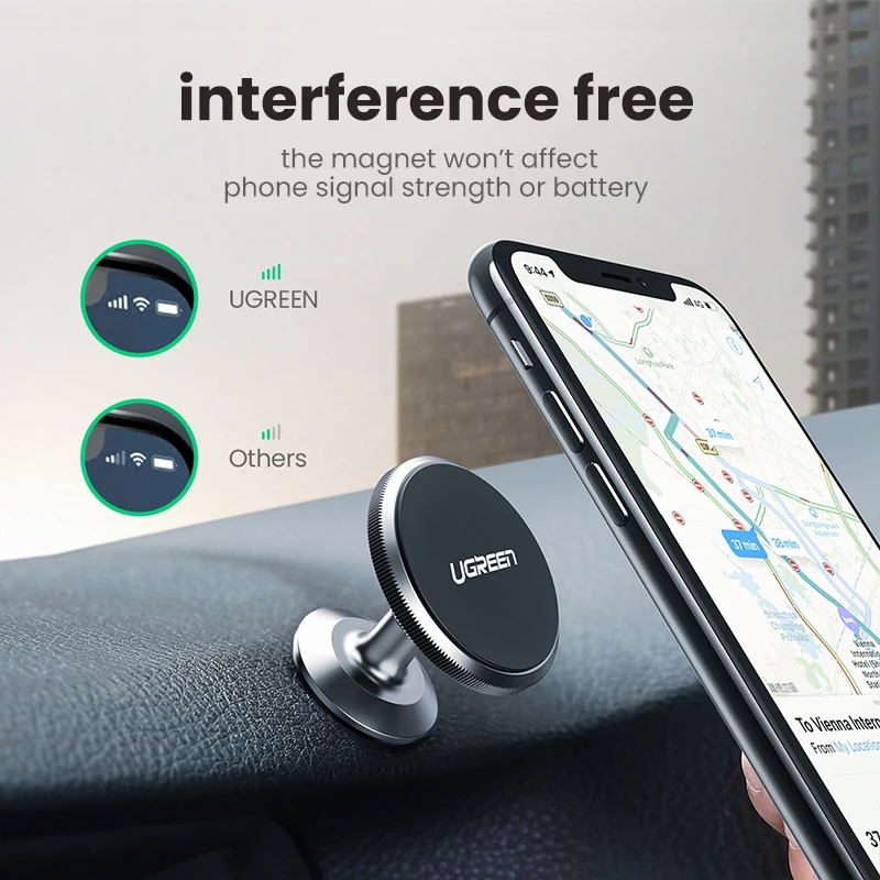 ugreen magnetic phone holder for iphone 13 12 samsung xiaomi car holder for phone for dashboard mobile phone holder stand free global shipping
