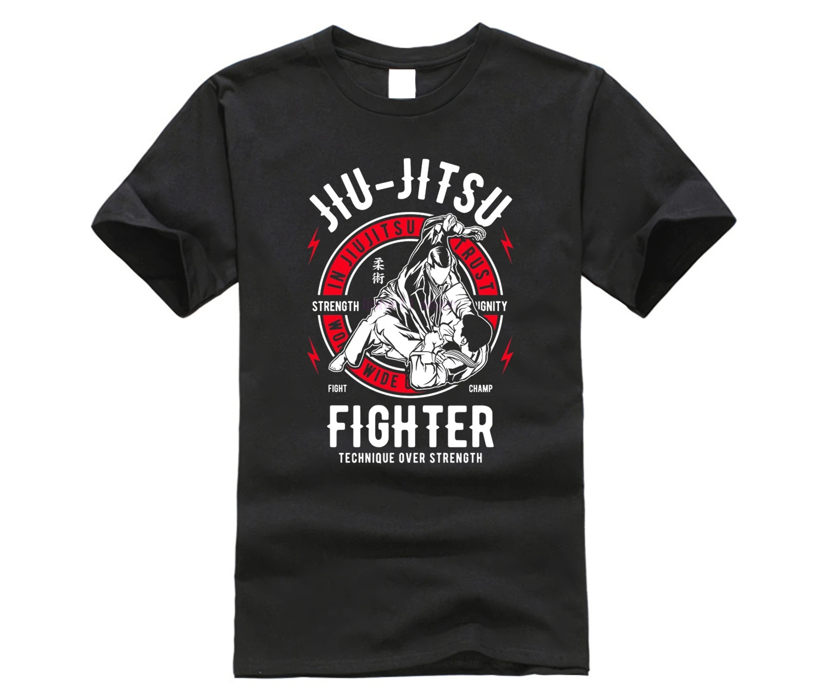 В Jiu Jitsu We Trust футболка для взрослых и детей боец mma из 100% хлопка топы оптовая