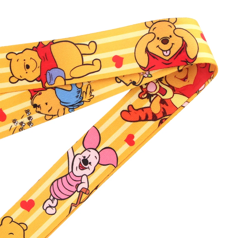 LT972 детский шнурок с изображением пуха медведя для ключей Обложка удостоверения