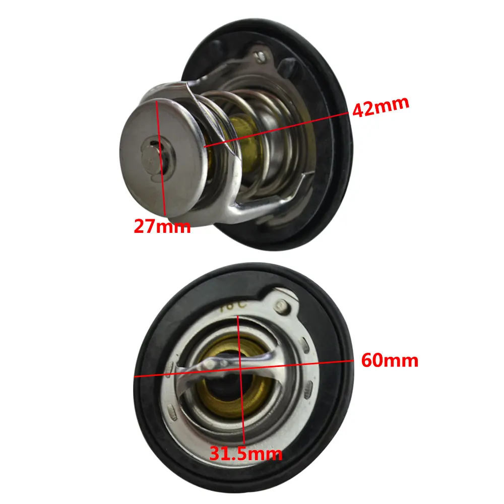 Автомобильный термостат охлаждающей жидкости двигателя для Honda Accord Civic Для