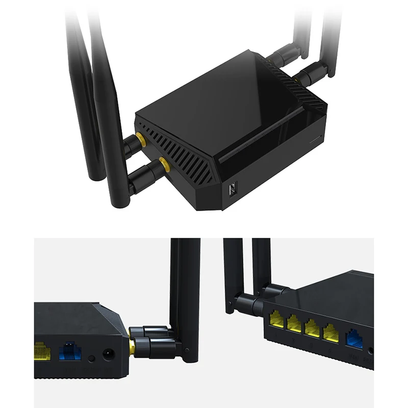 Wifi роутер для Huawei E8372/3372 4G 3G USB модем Поддержка Zyxel Keenetic Omni II Rj45 vpn openwrt беспроводной