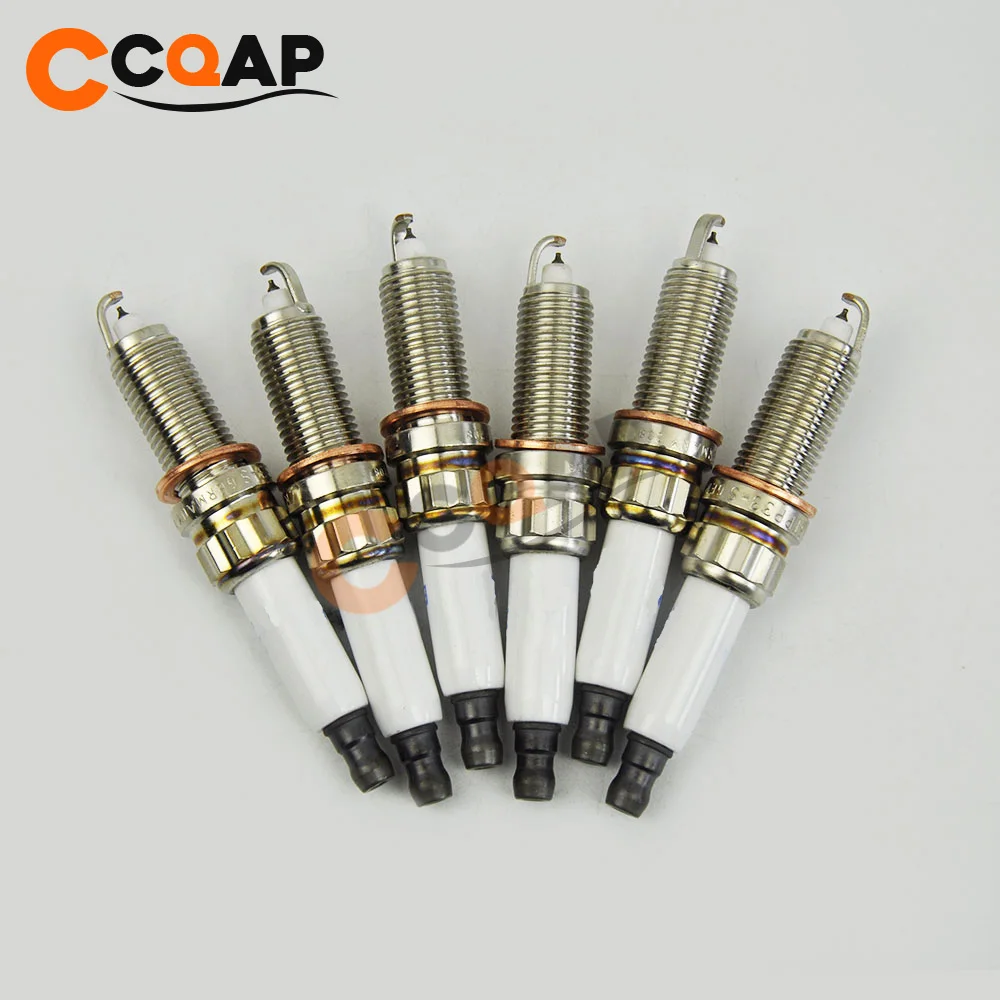 

6pcs 12120037582 Iridium Spark Plug fit for BMW 135i 235i 335i 435i 535i 640i 740i X3 X5 X6 E92 E91 E90 ZR5TPP33-S Car Plug