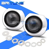 britune car lens 2 5 inch bi xenon h7 h4 retrofit projector mini wst automotive lenses h1 hid led light accessories tuning style