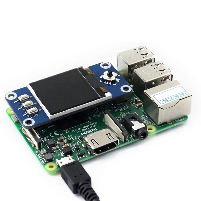 Светодиодная подсветка Waveshare для Raspberry Pi 2B/3B/3B +/Zero W 1 44x12 8 пикселей 3 В | Компьютеры и
