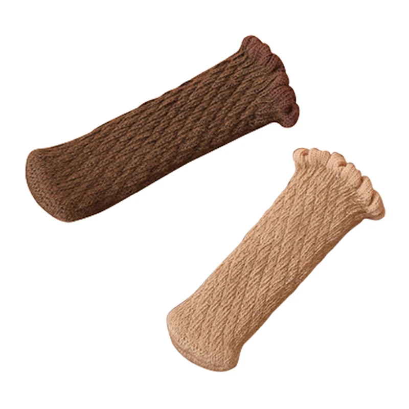 4PCS Chair Stool Table 4Pcs Leg Socks Knitted Mat Protective Dining Case Booties Sleeve | Дом и сад