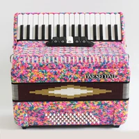 onesecond brand adult 60 bass professional playing accordion children beginners