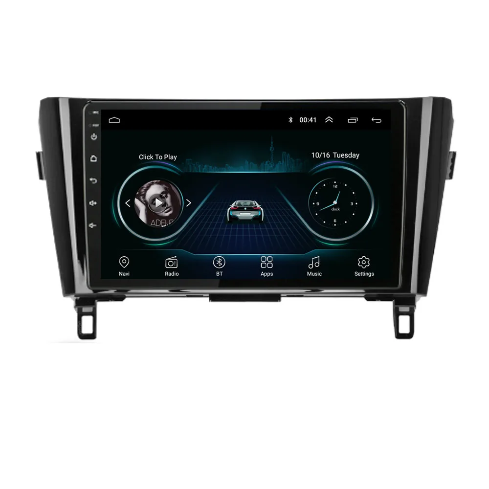 Мультимедийный проигрыватель для NISSAN Qashqai Android 8 1 4G LTE мультимедийный DVD плеер