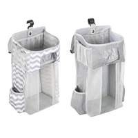 hanging diaper caddy baby bed organization baby diaper holder baby product organizer