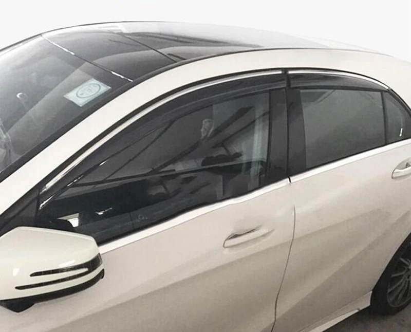 Автомобильные Боковые окна ветровые дефлекторы тонированные солнцезащитные