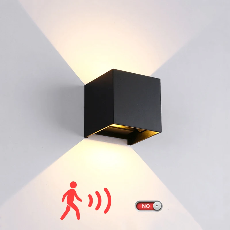 Светодиодный водонепроницаемый настенный светильник уличное освесветильник с