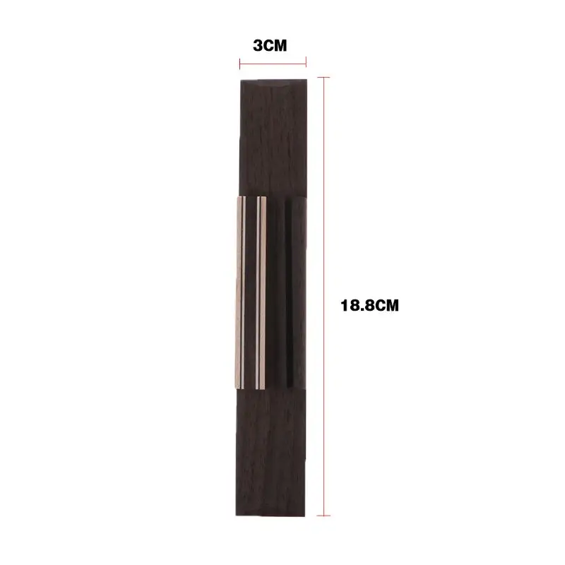 

Replacement Parts Wood Rosewood Classical Guitar Bridge New