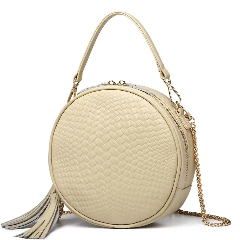 Beige 3 Новая сумка на плечо из натуральной кожи женские роскошные сумки модные сумки через плечо для женщин сумка-мессенджер женский кошелек сумки - Цвет: Beige 3