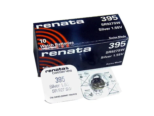 Батарейка Renata 395 10шт в упаковке | Электроника