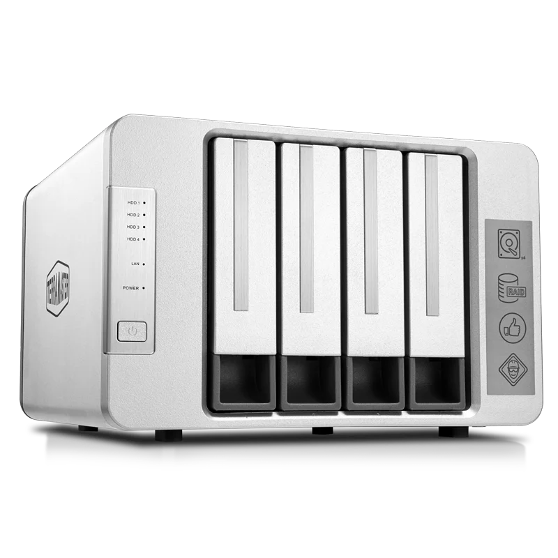 Сервер NAS 4Bay для бизнеса/дома 124 дюйма высокая скорость 4 Hdd сетевое хранилище с