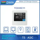 DWIN 3,5 дюймов Wi-Fi терморегулятор ЖК-дисплей сенсорный Панель умный дом 320*240 настенный дисплей HMI на тонкопленочных транзисторах на тонкоплёночных транзисторах Смарт Экран дисплей TC035C11