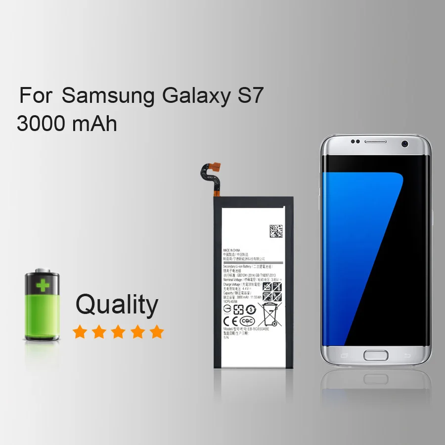 Новинка 2019 100% оригинал KHP EB-BG930ABE аккумулятор для телефона samsung Galaxy S7 G930F G9300 G930