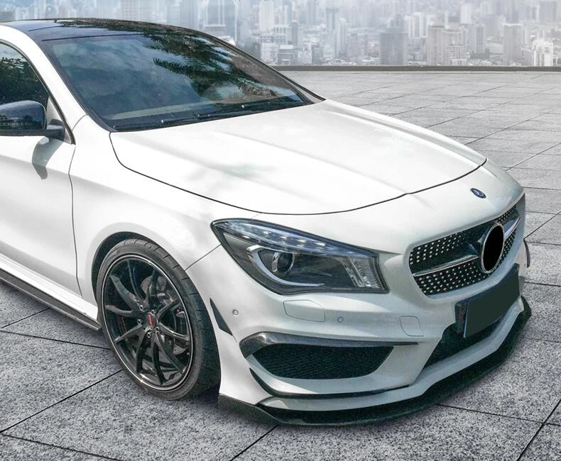Передняя решетка для Mercedes Benz CLA W117 кла43 2014 2015 2016 из углеродного