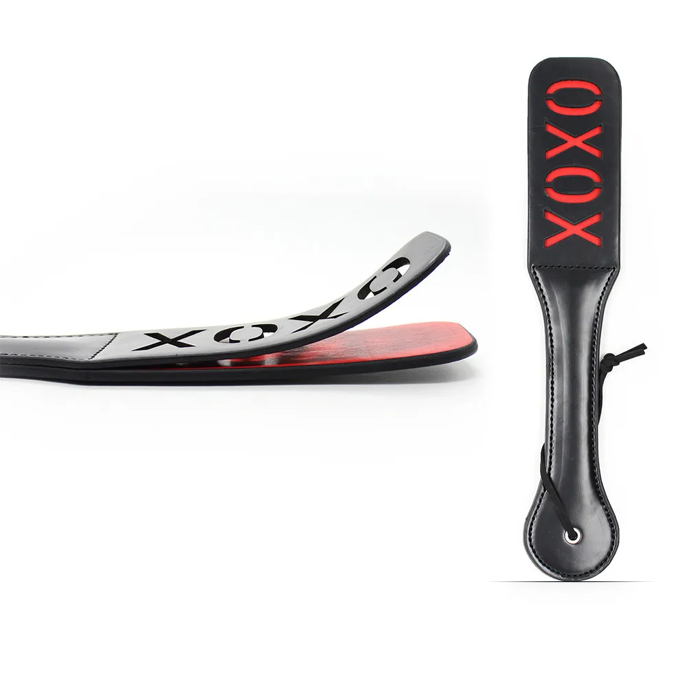 Два слоя кожаных шлепанцев для мужчин женщин пар флирт игры взрослых