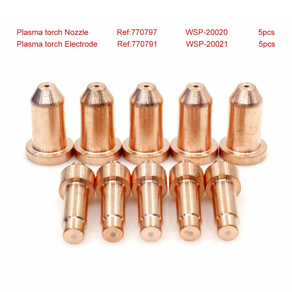 

Плазменные резаки 770791 770797, 10 шт., Φ 40A для Hobart 40i XT12R XT30R XT40R, сварочный фонарь с контактом