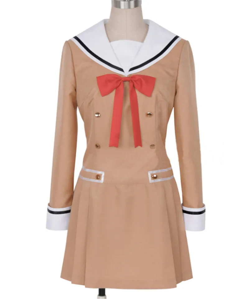 Anime BanG Dream OYAMA Kasumi HANAZONO Cosplay Costume Girls High School Uniform Halloween Carnival Outfit Custom Made Dresses |