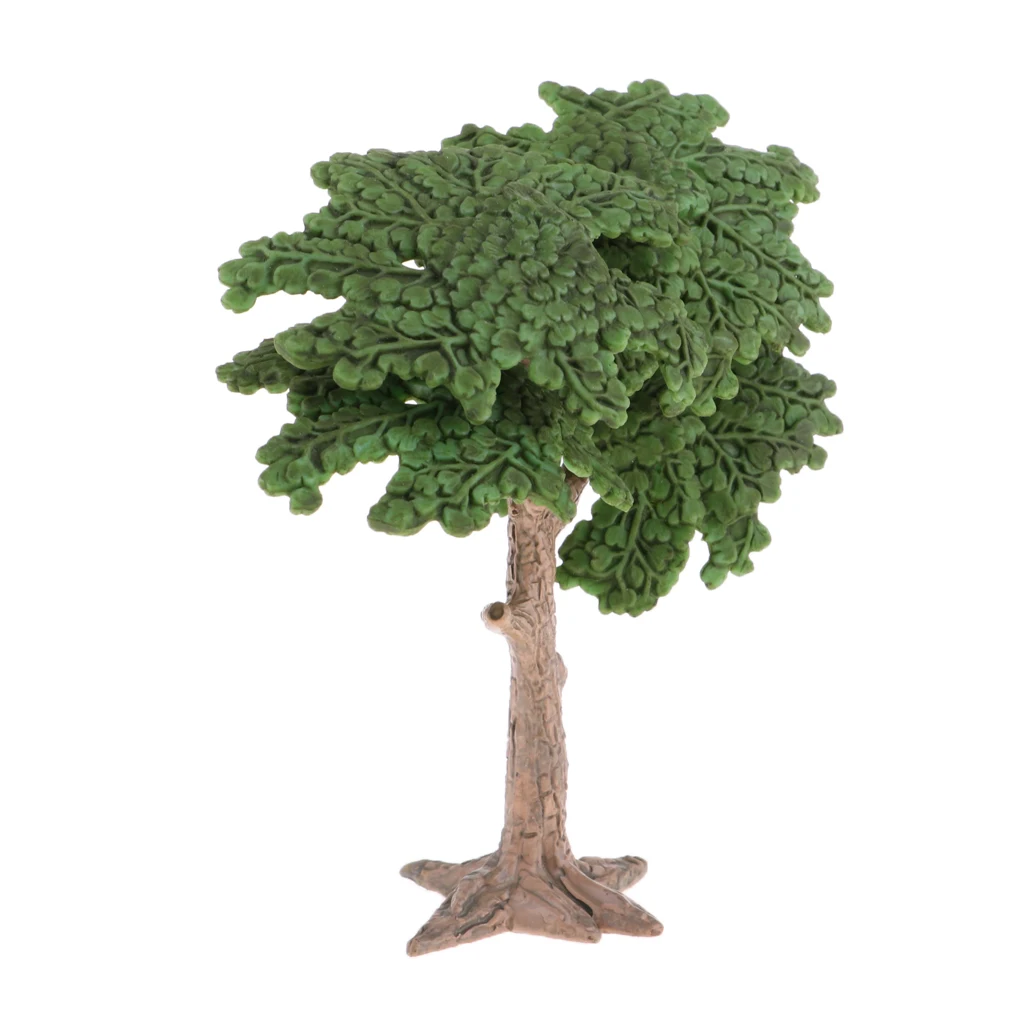 Paisaje de &aacute;rboles modelo paisaje verde Diorama microadornos para paisajismo-1