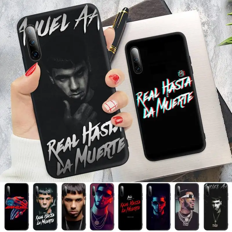 

Anuel AA Real Hasta La Muerte Black Silicone Cell Phone Case For Xiaomi Mi 6 A2 8 10 Lite 9 Se 9t Pro A1 Note 10 Lite Cover
