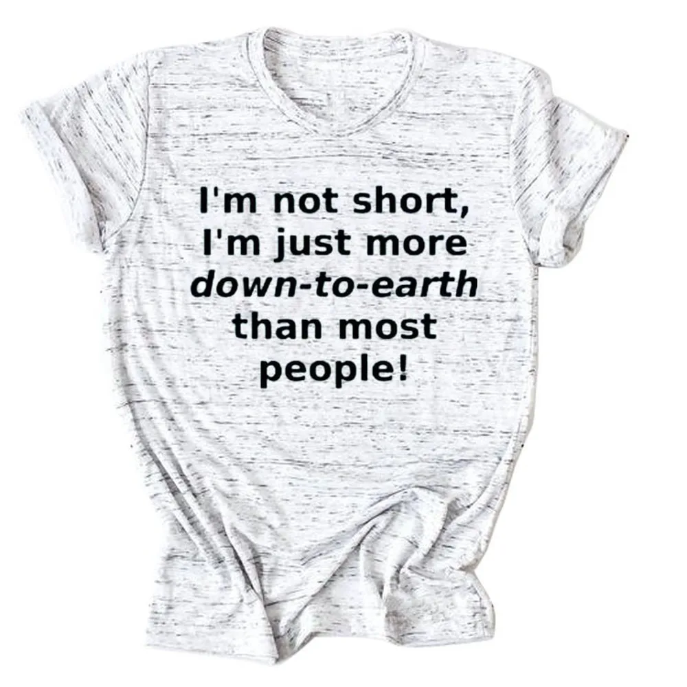 

Letter Printing T-shirts Women Summer Clothes Tops for Girls Vogue Woman Tshirts Graphic Round Neck Camisetas Mujer