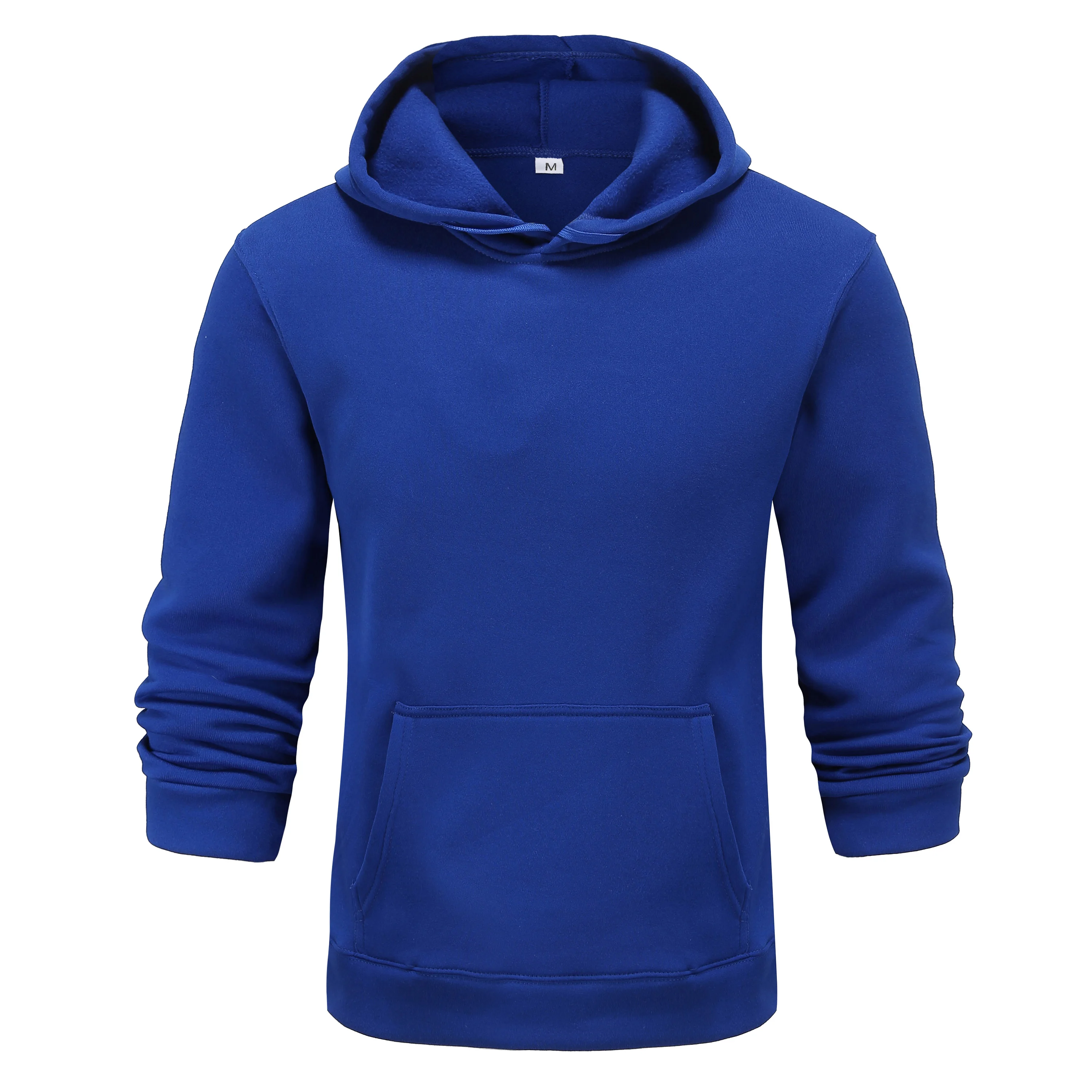 Костюм спортивный мужской однотонный с капюшоном теплый свитшот длинным рукавом