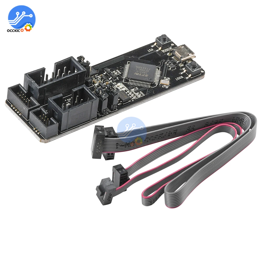 Макетная плата ESP Prog FT2232HL программный загрузчик для ESP8266 ESP32|Запасные части| |