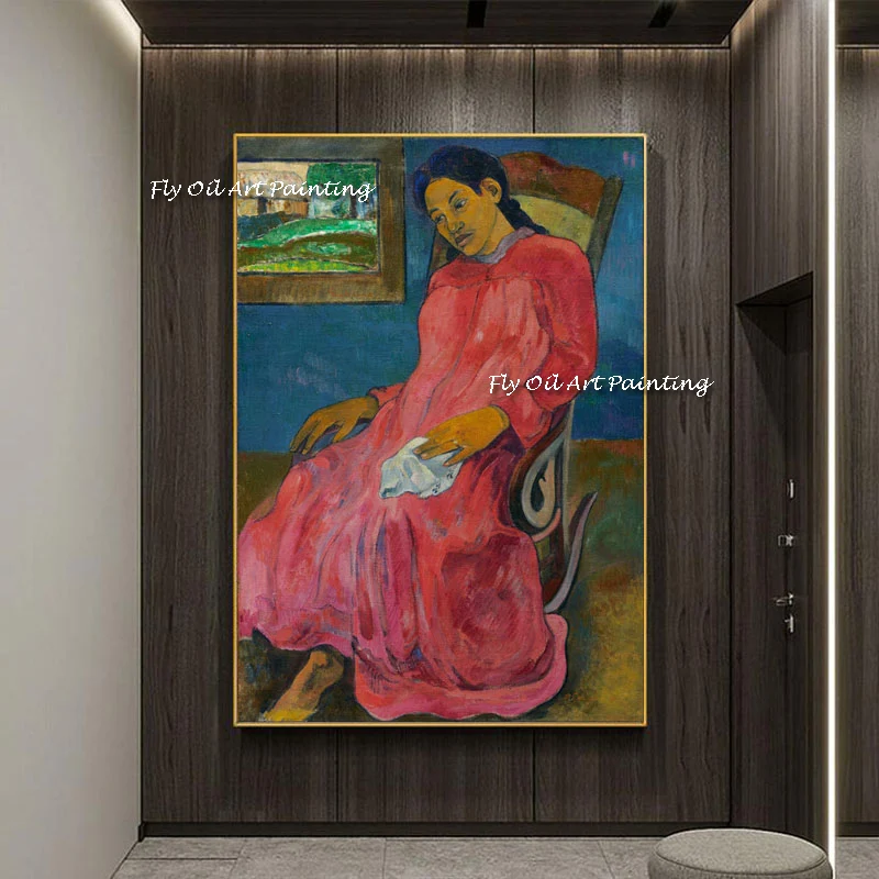 Женская фигурка пола гаугина