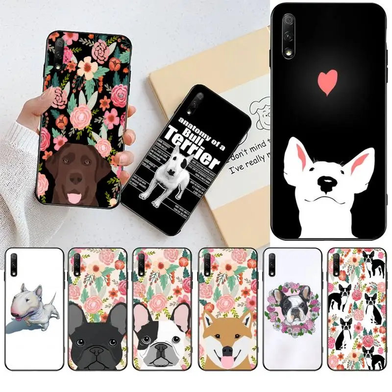 Чехол CUTEWANAN Bull Terrier для телефона Huawei Honor 30 20 10 9 8 8x 8c v30 Lite view pro|Бамперы| |