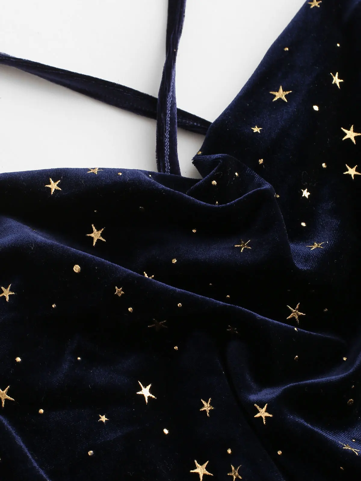 Женский бархатный топ на бретельках ZAFUL Sparkle короткий весна-лето 2020 | Женская