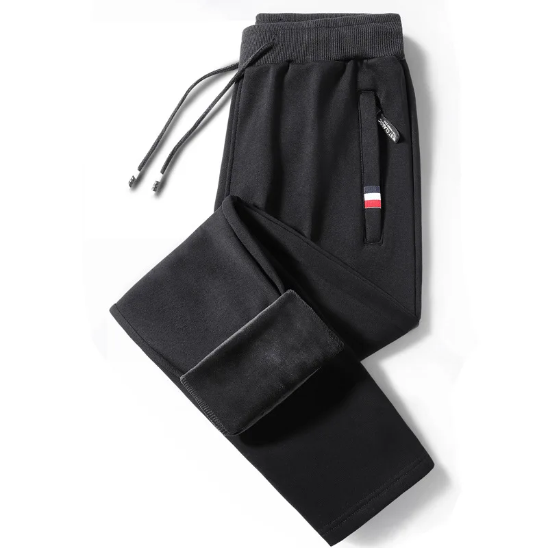 

Men's Pants Plus Size Men Sweatpants Loose Full Length Drawstring Trousers Casual Sport Streetwear Pencil Linen Pants XYT80