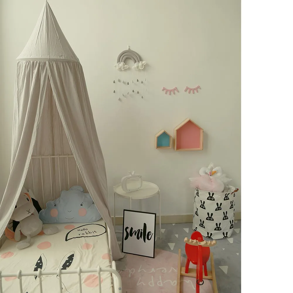 Чехол для постельного белья занавеска сетка детской кроватки комнаты с глубоким