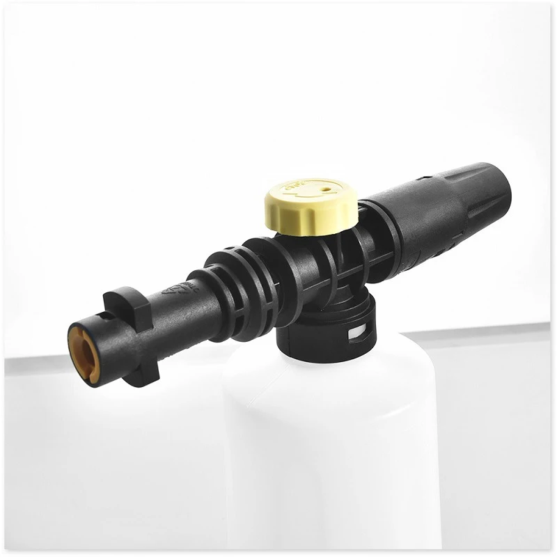 Водяной пистолет для мытья автомобиля 750 мл пушки бутылок с пеной снега мойки Karcher