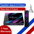 H96 MAX Smart Android iptv box RK3318 Четырехъядерный 4 ГБ 32 ГБ 64 ГБ Android 9,0 4K медиаплеер BT телеприставка