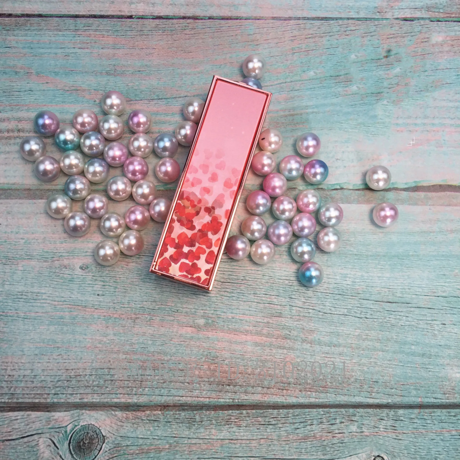 

5/10/30/50pcs 4d Cherry Blossoms Press Type Pink Red Empty Lipstick Tube 12.1mm Lip Balm Bottle Lipstick Shell Packaging